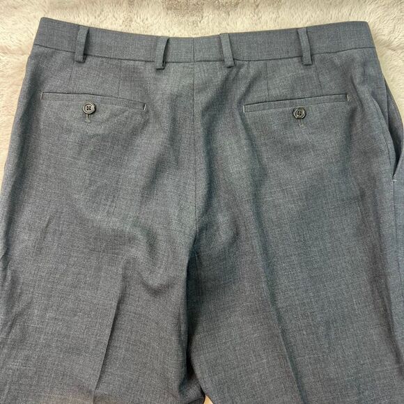 Lauren Ralph Lauren High Performance Wool Dress Pants Mens 36R Grey Trouser - Picture 7 of 7
